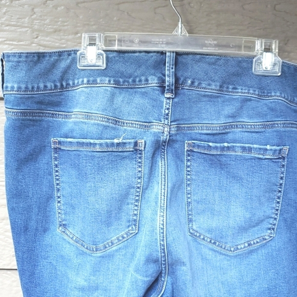 Torrid Deconstructed Jegging with Lace Underlay 22 RARE - Picture 8 of 12